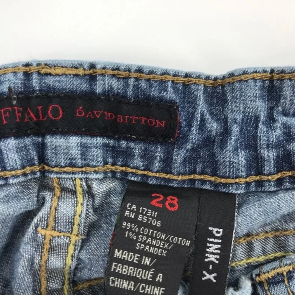 Buffalo Pink X Boot Cut Jeans exc cond sz 28 - Picture 4 of 7